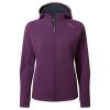 Craghoppers Women's Dynamic Pro Hooded Jacket Damson. Available in sizes 8-16